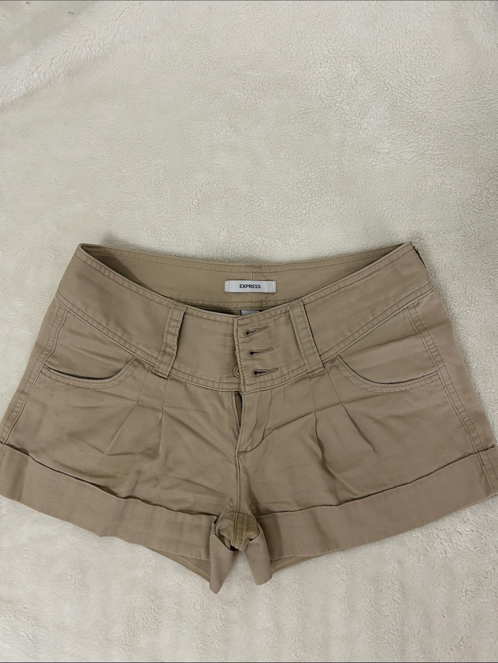 Express Khaki  Shorts